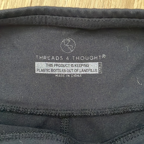 Threads 4 Thought Black Leggings - Picture 3 of 8